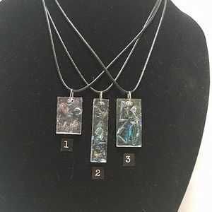 Shattered Glass Pendants $25 Each